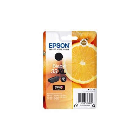 Epson - Cartuccia ink - 33XL - Nero - C13T33514012 - 12,2ml