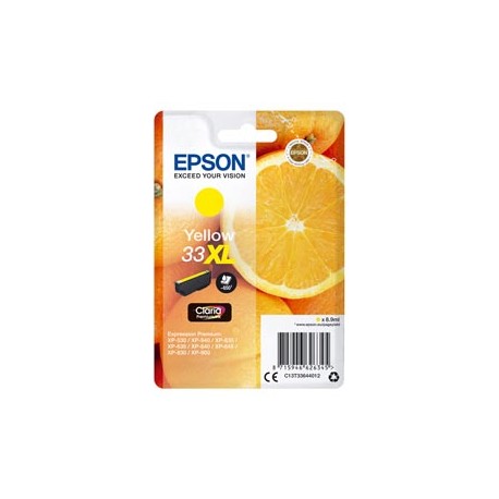 Epson - Cartuccia ink - 33XL - Giallo - C13T33644012 - 8,9ml