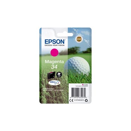 Epson - Cartuccia ink - 34 - Magenta - C13T34634010 - 4,2ml