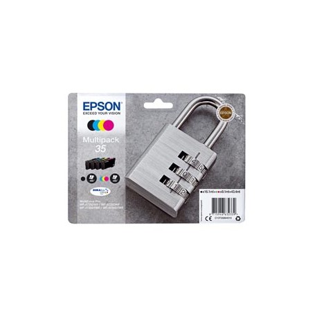 Epson - Cartuccia ink - 35 - C/M/Y/K - C13T35864010 - C/M/Y 9,1ml - K 16,1ml