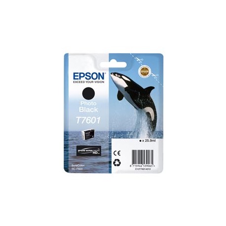 Epson - Cartuccia ink - Nero Photo - T7601 - C13T76014010 - 25,9ml