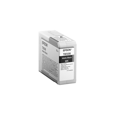 Epson - Cartuccia per UltraChrome HD T8508N - Nero Matte - C13T85080N - 80ml