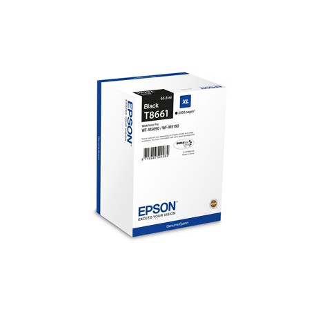 Epson - Tanica - Nero - T8661 - C13T866140 - 55,8ml