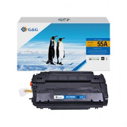 G&G - Toner Compatibile per Hp CE255A- Nero - 6.000 pag