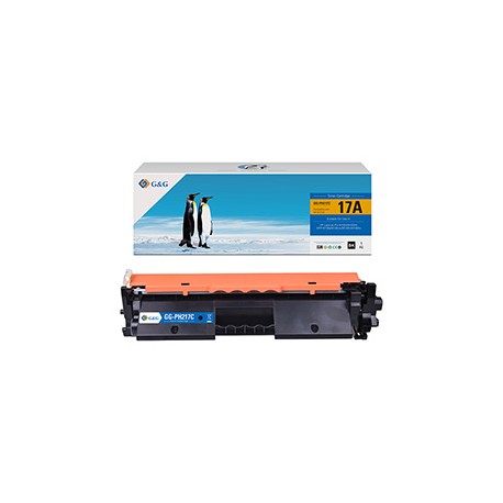 G&G - Toner Compatibile per Hp CF217A - Nero - 1.600 pag