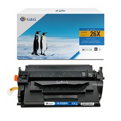 G&G - Toner Compatibile per Hp CF226X - Nero - 9.000 pag