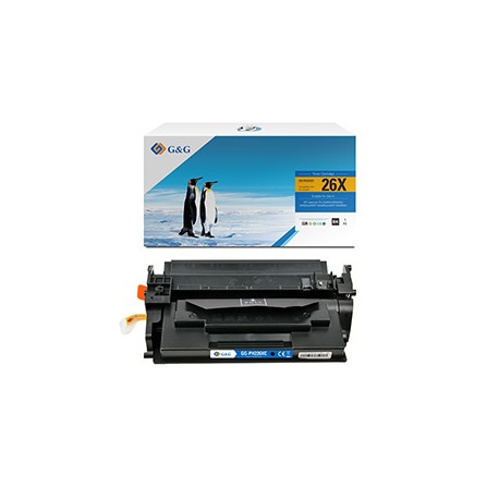 G&G - Toner Compatibile per Hp CF226X - Nero - 9.000 pag