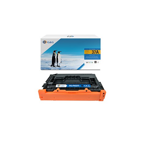 G&G - Toner Compatibile per Hp CF237A - Nero - 11.000 pag