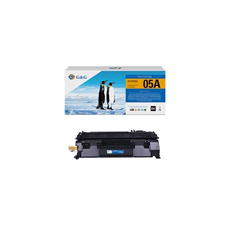 G&G - Toner Compatibile per Hp CF280A - Nero - 2.300 pag