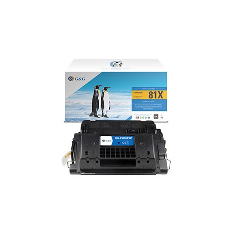 G&G - Toner Compatibile per Hp CF281X - Nero - 25.000 pag