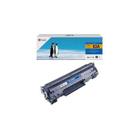 G&G - Toner Compatibile per Hp CF283A- Nero - 2.500 pag