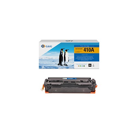 G&G - Toner Compatibile per Hp CF410A- Nero - 2.300 pag