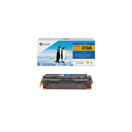 G&G - Toner Compatibile per Hp CF412A- Giallo - 2.300 pag