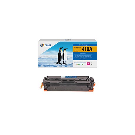 G&G - Toner Compatibile per Hp CF413A- Magenta - 2.300 pag