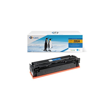 G&G - Toner Compatibile per Hp CF531A - Ciano - 900 pag