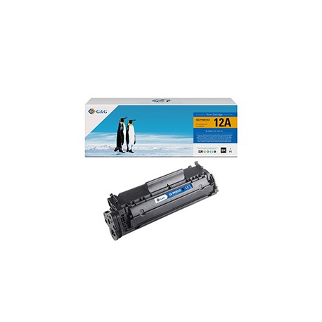 G&G - Toner Compatibile per HPQ2612A - Nero - 2.500 pag