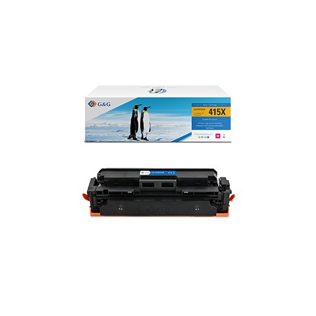 GG - Toner compatibile per Hp Color LaserJet Enterprise Flow M681z/ M681dh/ M681f - Magenta - 6.000 pag