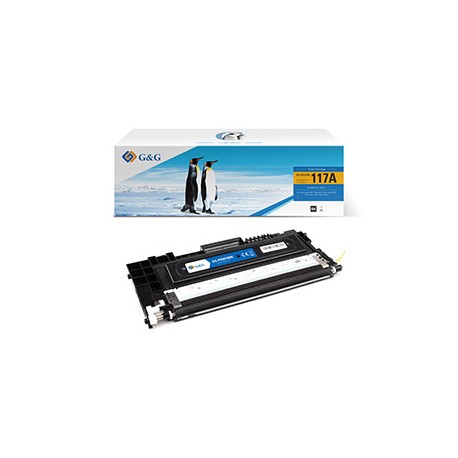 G&G - Toner Compatibile per Hp W2070A - Nero - 1.000 pag