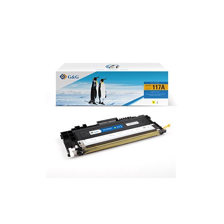 G&G - Toner Compatibile per Hp W2072A - Giallo - 700 pag