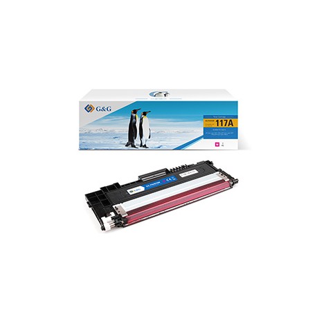 G&G - Toner Compatibile per Hp W2073A - Magenta - 700 pag