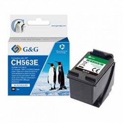 G&G - Cartuccia ink Compatibile per HP 301XL - Nero - 650 pag