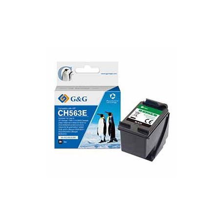 G&G - Cartuccia ink Compatibile per HP 301XL - Nero - 650 pag