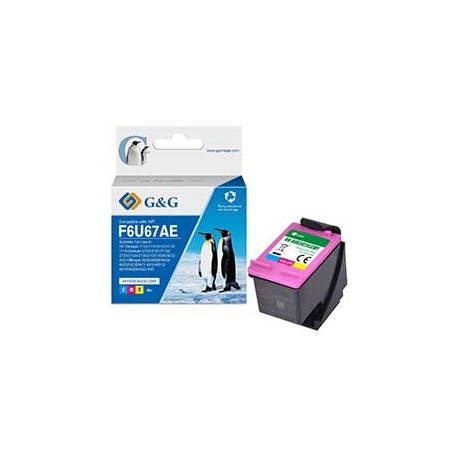 G&G - Cartuccia ink Compatibile per HP 302XL- C/M/Y - 330 pag