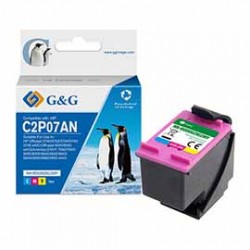 G&G - Cartuccia ink Compatibile per HP 62XL- C/M/Y - 415 pag