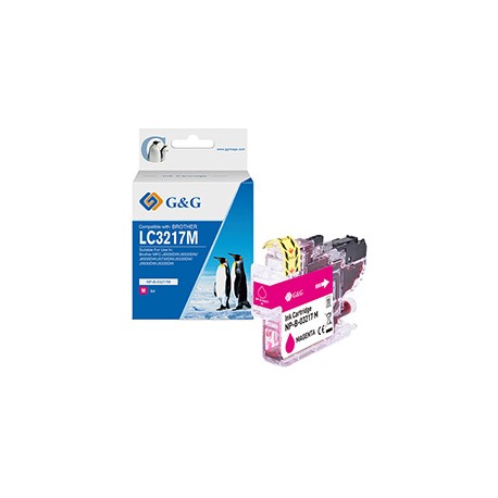 G&G - Cartuccia ink Compatibile per Brother MFC-J6930DW/J6530DW/J6935DW - Magenta