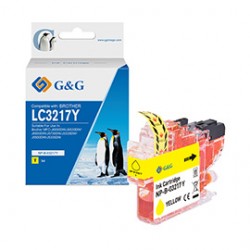 G&G - Cartuccia ink Compatibile per Brother MFC-J6930DW/J6530DW/J6935DW - Giallo