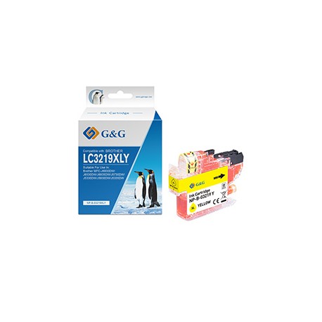 G&G - Cartuccia ink Compatibile per Brother MFC-J6930DW/J6530DW/J6935DW - Giallo