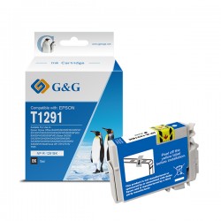 G&G - Cartuccia ink Compatibile per Epson Stylus office B42WD/B305F/B305FW - Nero