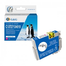 G&G - Cartuccia ink Compatibile per Epson WorkForce  WF-3620DWF/WF-7110DTW/WF-7620DTWF - Magenta