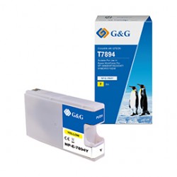 G&G - Cartuccia ink Compatibile per Epson workforce pro wf-5690dwf/ wf-5620 - Giallo