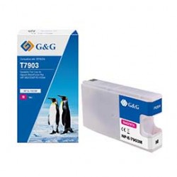 G&G - Cartuccia ink Compatibile per Epson WorkForce Pro WF-5620DWF/WF-5110  - Magenta