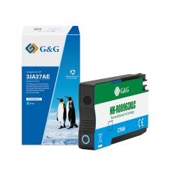 G&G - Cartuccia ink Compatibile per HP 963XL - Ciano