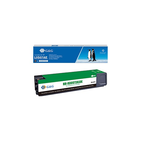 G&G - Cartuccia ink Compatibile per HP 973XL- Nero