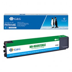 G&G - Cartuccia ink Compatibile per HP 973XL - Ciano