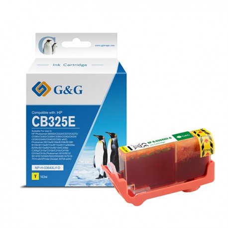 G&G - Cartuccia ink Compatibile per HP 364XL - Giallo