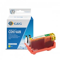 G&G - Cartuccia ink Compatibile per HP 920XL - Giallo