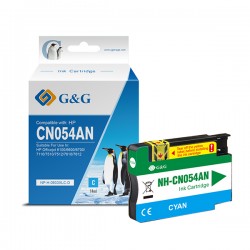 G&G - Cartuccia ink Compatibile per HP 933 - Ciano