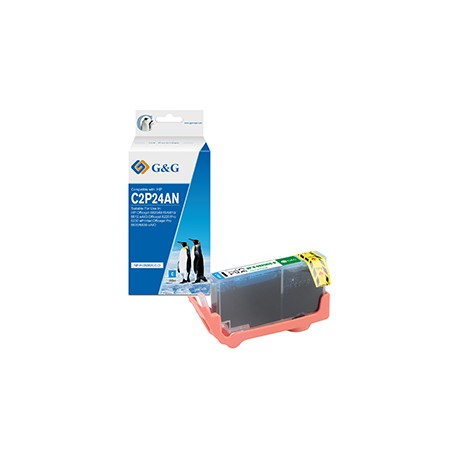 G&G - Cartuccia ink Compatibile per HP 934X - Ciano