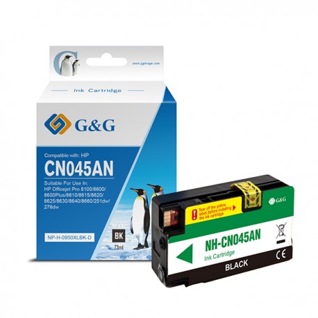 G&G - Cartuccia ink Compatibile per HP 950 - Nero