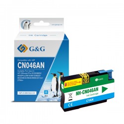 GG - Cartuccia ink Compatibile per HP Officejet Pro 8100/8600/8600Plus - Ciano