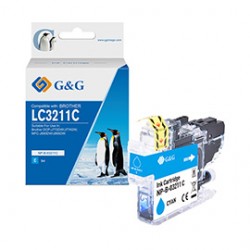 G&G - Cartuccia ink Compatibile per Brother DCP-J772DW/J774DWMFC-J890DW -Ciano