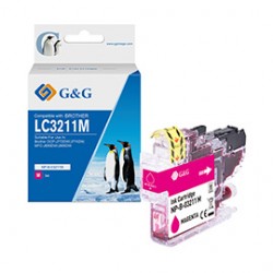 G&G - Cartuccia ink Compatibile per Brother DCP-J772DW/J774DWMFC-J890DW - Magenta