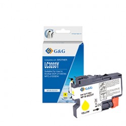 G&G - Cartuccia ink Compatibile per Brother DCP-J1100DWMFC-J1300DW - Giallo