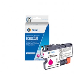 G&G - Cartuccia ink Compatibile per Brother DCP-J1100DWMFC-J1300DW - Magenta