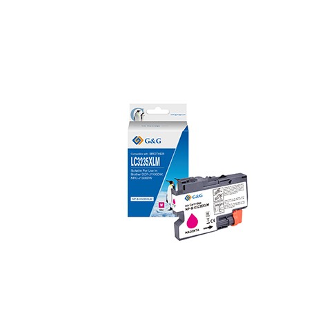 G&G - Cartuccia ink Compatibile per Brother DCP-J1100DWMFC-J1300DW - Magenta