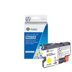 G&G - Cartuccia ink Compatibile per Brother DCP-J1100DWMFC-J1300DW - Giallo